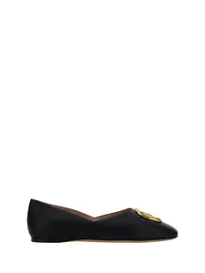 Bally Leather Ballerina Flats