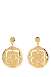 Paco Rabanne Gold Metal Earrings