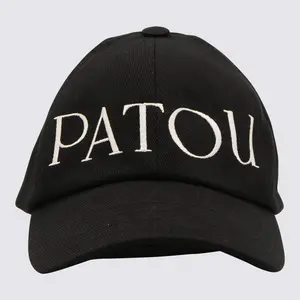 Patou Womens Hat in Black and Patou Black And White Cotton Baseball Cap