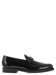 Tod's Men's Timeless Leather Loafers in Black
