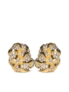 Lanvin Women's Rhinestone Melodie Ring in Metallic