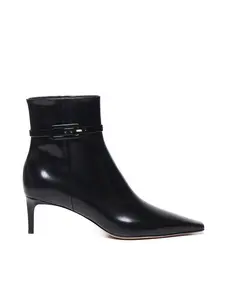 Gianvito Rossi Shiny Leather Ankle Boot