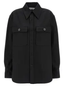 Saint Laurent Saharienne Cotton Shirt