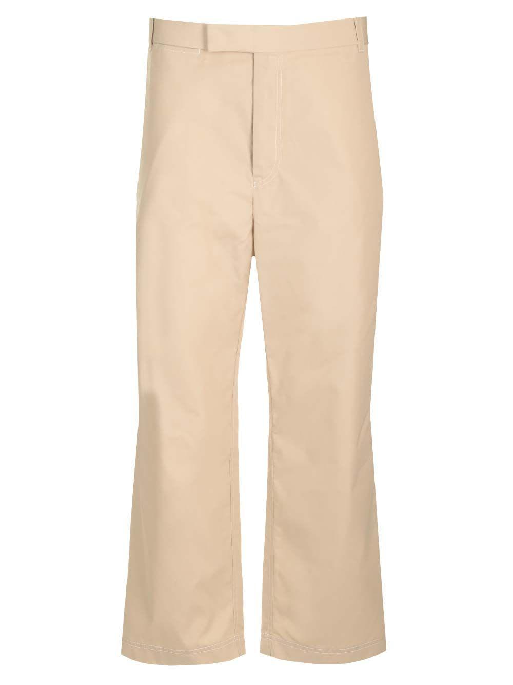 Thom Browne Tailored Cropped Straight Trousers