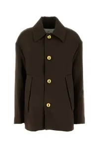 Ami Alexandre Mattiussi Brown Wool Jacket