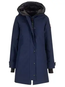 Canada Goose Women's Shelburne - Padded Parka in Navy Blue
