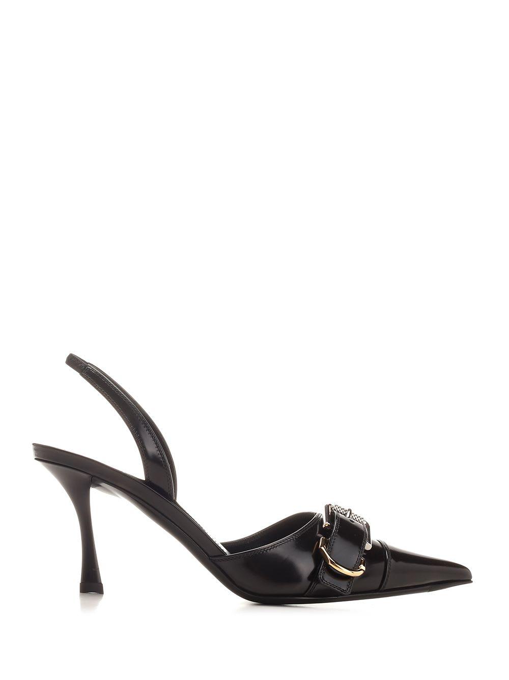 Givenchy Women's Voyou Leather Pumps in Black