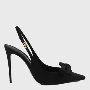 Dolce & Gabbana Satin Slingback Pumps