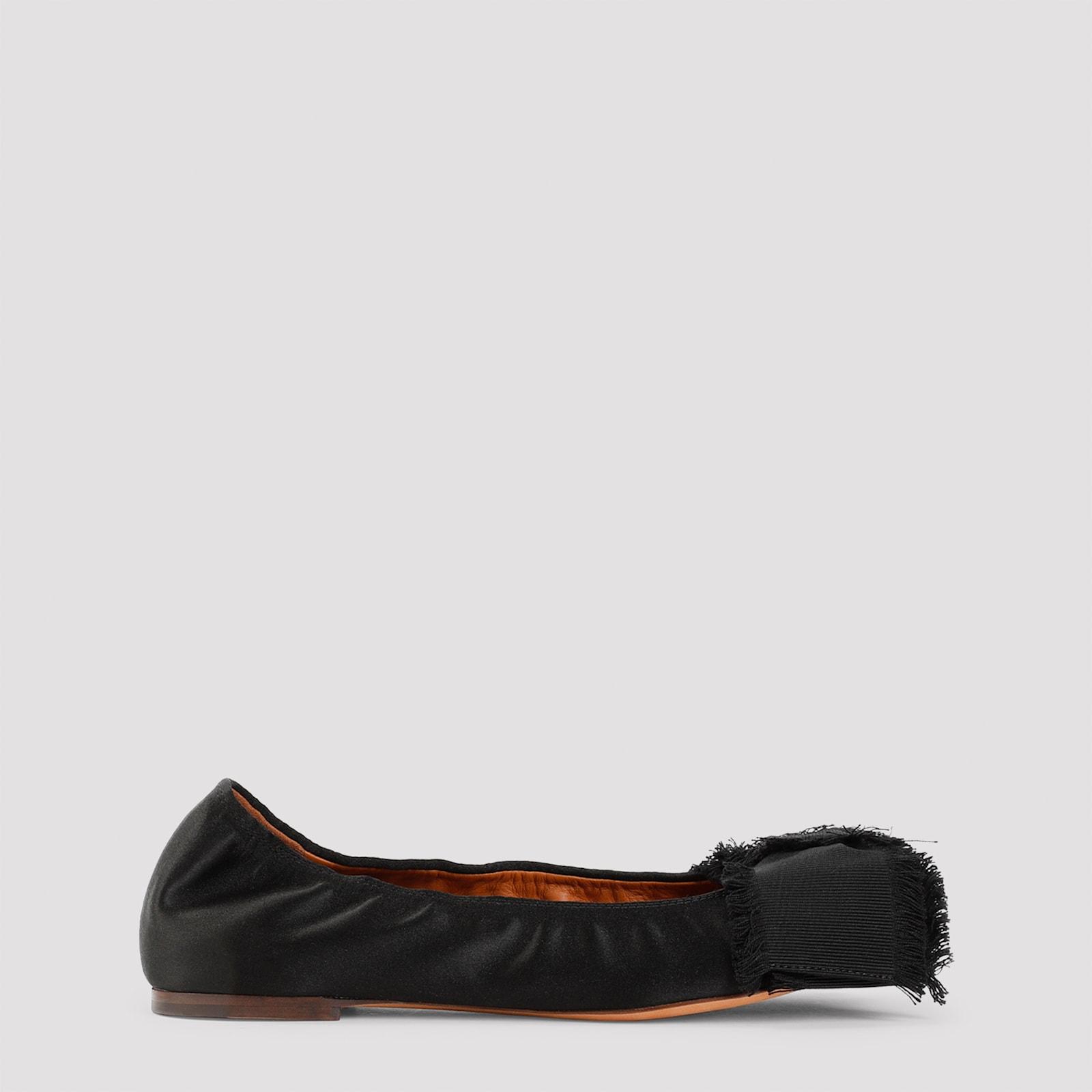 Lanvin Bow Detailed Ballet Flats