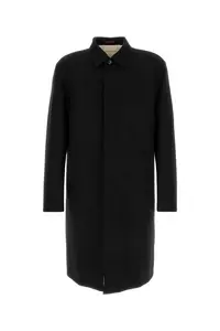 Gucci Black Wool Coat