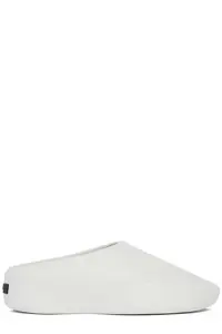 Fear of God Logo Patch Round-toe Slippers