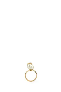 Valentino Garavani Gold Metal Vlogo Signature Ring