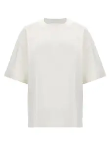 Jil Sander Women's Logo T-Shirt in Nude & Neutrals