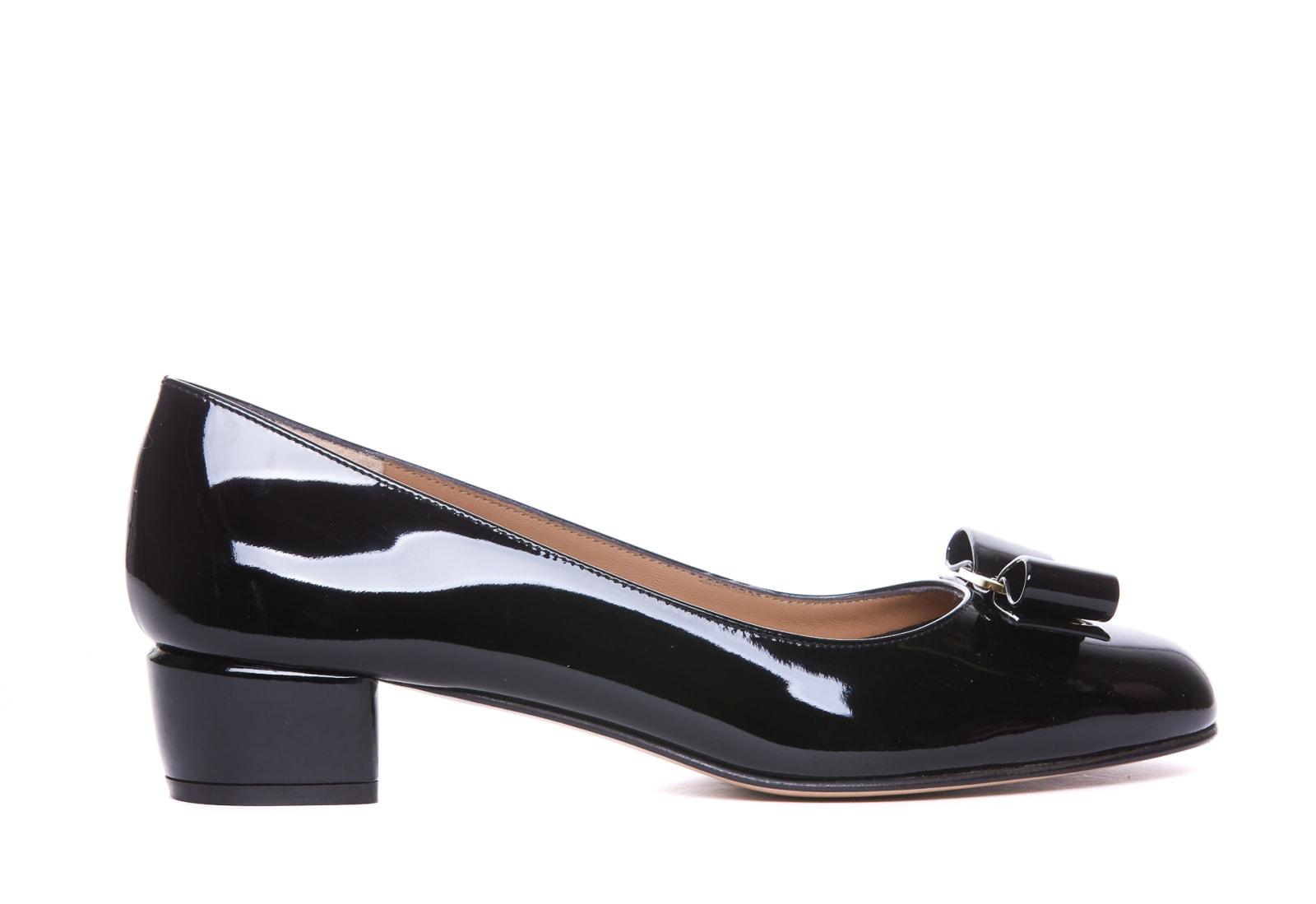 Ferragamo Women's Leather Pumps and Vara Pump Flats