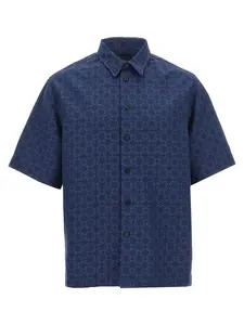 Givenchy Monogram 72 Glossy Denim Shirt