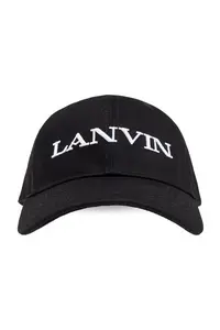 Lanvin Logo Embroidered Cap