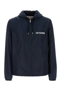 Valentino Garavani Navy Blue Nylon Jacket