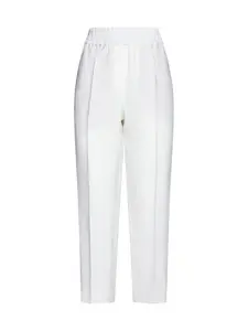 Brunello Cucinelli Women's Trousers in White