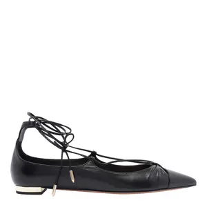 Aquazzura Gabi Pointy-Toe Ballet Flats