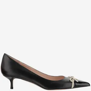 Valentino Garavani Leather Pumps With Bow