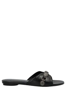 Balenciaga Cagole Sandals in Black
