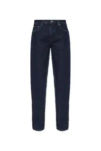 Burberry Logo Patch Straight-leg Jeans