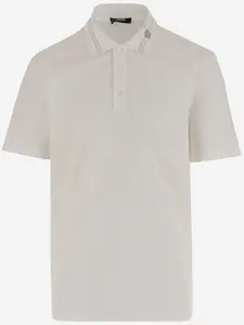 Versace Polo Shirt With Medusa Embroidery
