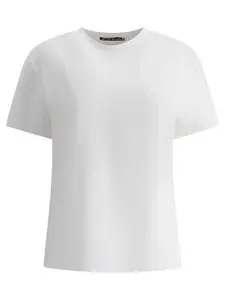 Acne Studios Eram U Face Top and Regular Fit T-shirt in White