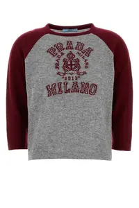 Prada Grey Cashmere Sweater