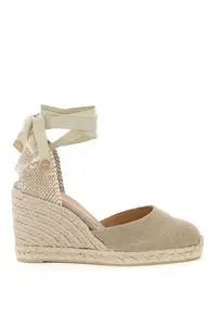 Castañer Castañer Women's Carina Canvas Espadrilles Sandal in Beige