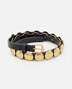 Golden Goose Trinidad Leather Belt