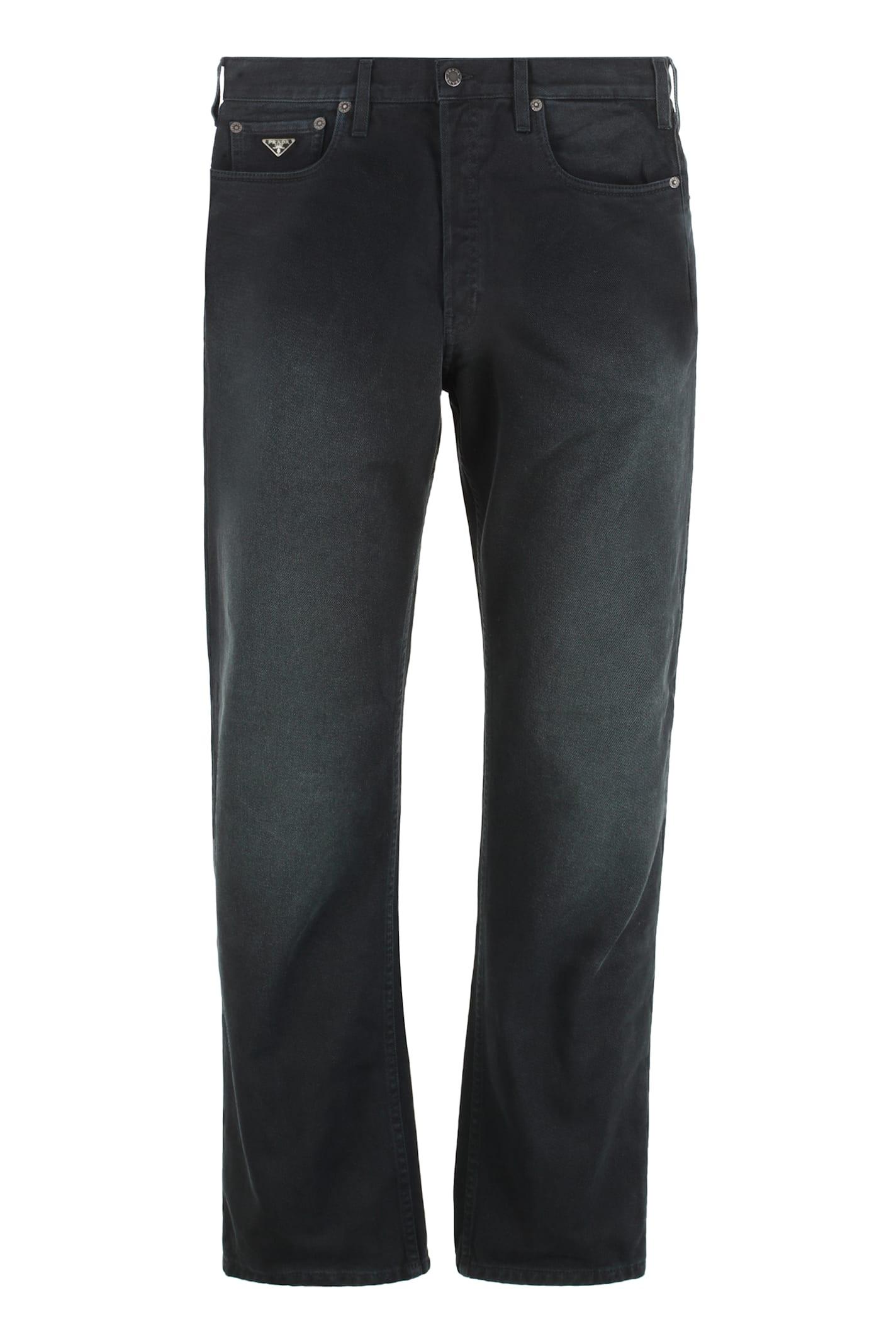 Prada Men's Straight Leg Jeans