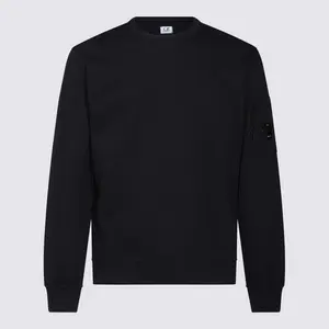C.p. Company C. P. Company Dark Blue Cotton Sweatshirt