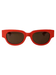 Bottega Veneta Eyewear Bottega Veneta Women's Orange Acetate Sunglasses