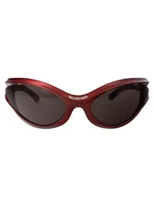 Balenciaga Eyewear Balenciaga Acetate Burgundy Sunglasses