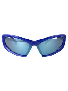 Balenciaga Eyewear Balenciaga Blue Acetate Sunglasses