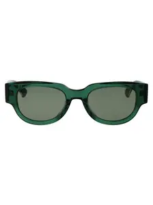 Bottega Veneta Eyewear Bottega Veneta Women's Green Acetate Sunglasses