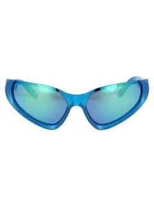 Balenciaga Eyewear Balenciaga Acetate Light Blue Sunglasses