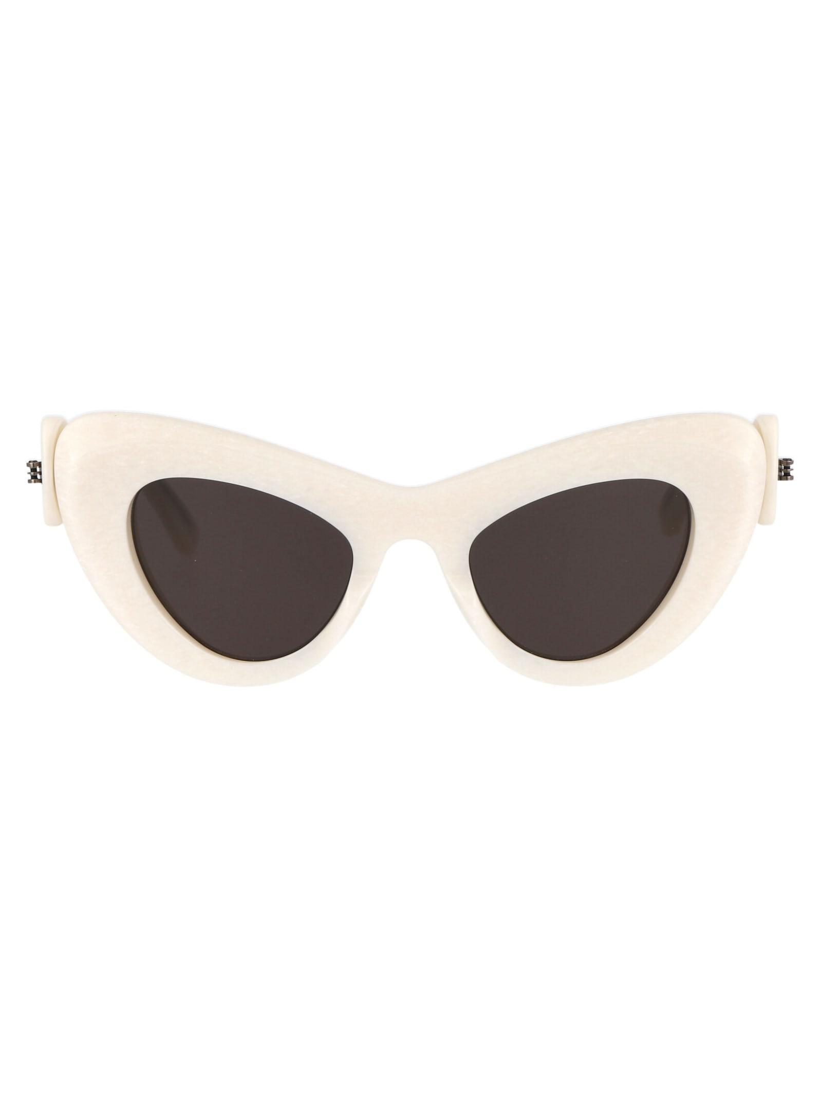 Balenciaga Eyewear Balenciaga Women's White Acetate Sunglasses
