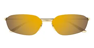 Balenciaga Eyewear Bb0412s Gold Sunglasses