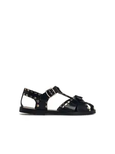 Bally Women's Leather Sandals in Black