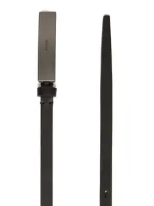 Max Mara Women's Newplate Engraved Buckle Belt