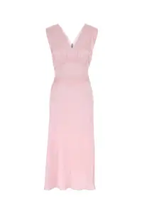Prada Pink Satin Dress