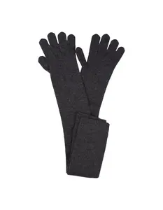 Max Mara Women's Timor Gloves in Grey