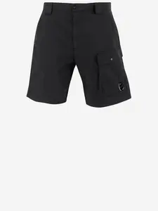 C.p. Company Men's Logo Cargo Shorts