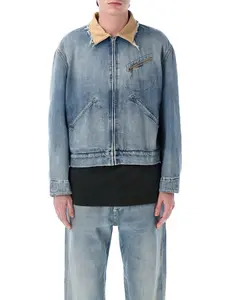 Maison Margiela Men's Sportsjacket in Blue