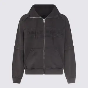 Daily Paper Black Cotton Sweatshirt