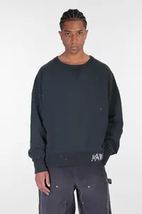 Maison Margiela Cotton Sweatshirt in Black