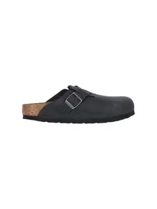 Birkenstock Boston Mules and Slate Leather Slippers