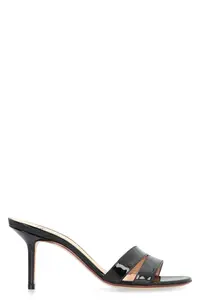Francesco Russo Patent Leather Mules